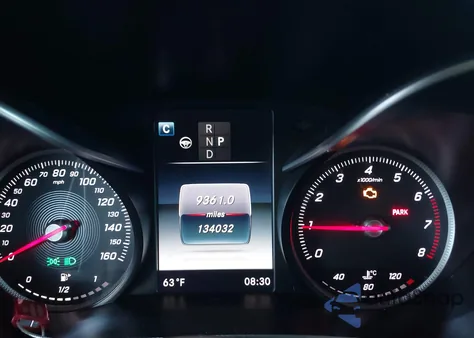 2017 Mercedes-Benz Glc 300 4Matic из США, поврежденный, VIN WDC0G4KB8HF174287